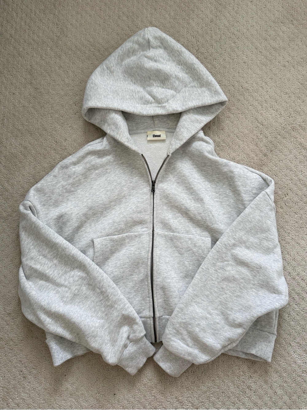 Elwood Zip Rectangle Hoodie
